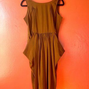 ASPESI Silk Avant Garde Dress size 46 (M-L)